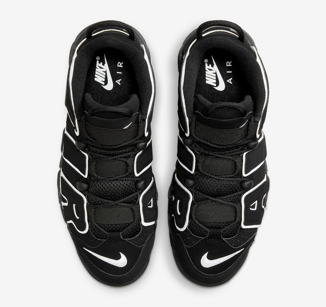 TheSiteSupply Nike Air More Uptempo Og Black White F V2291 001 