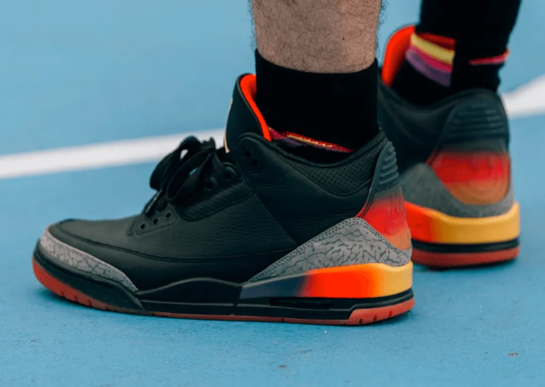 sitesupply.co J Balvin Air Jordan 3 Rio Black Solar Flare F N0344 001 release info