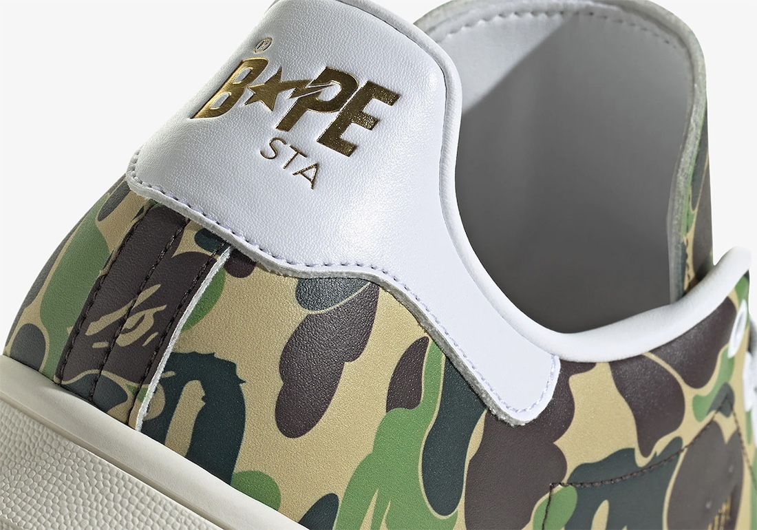 Bape Adidas Stan Smith Abc Camo IG8949 Release Info