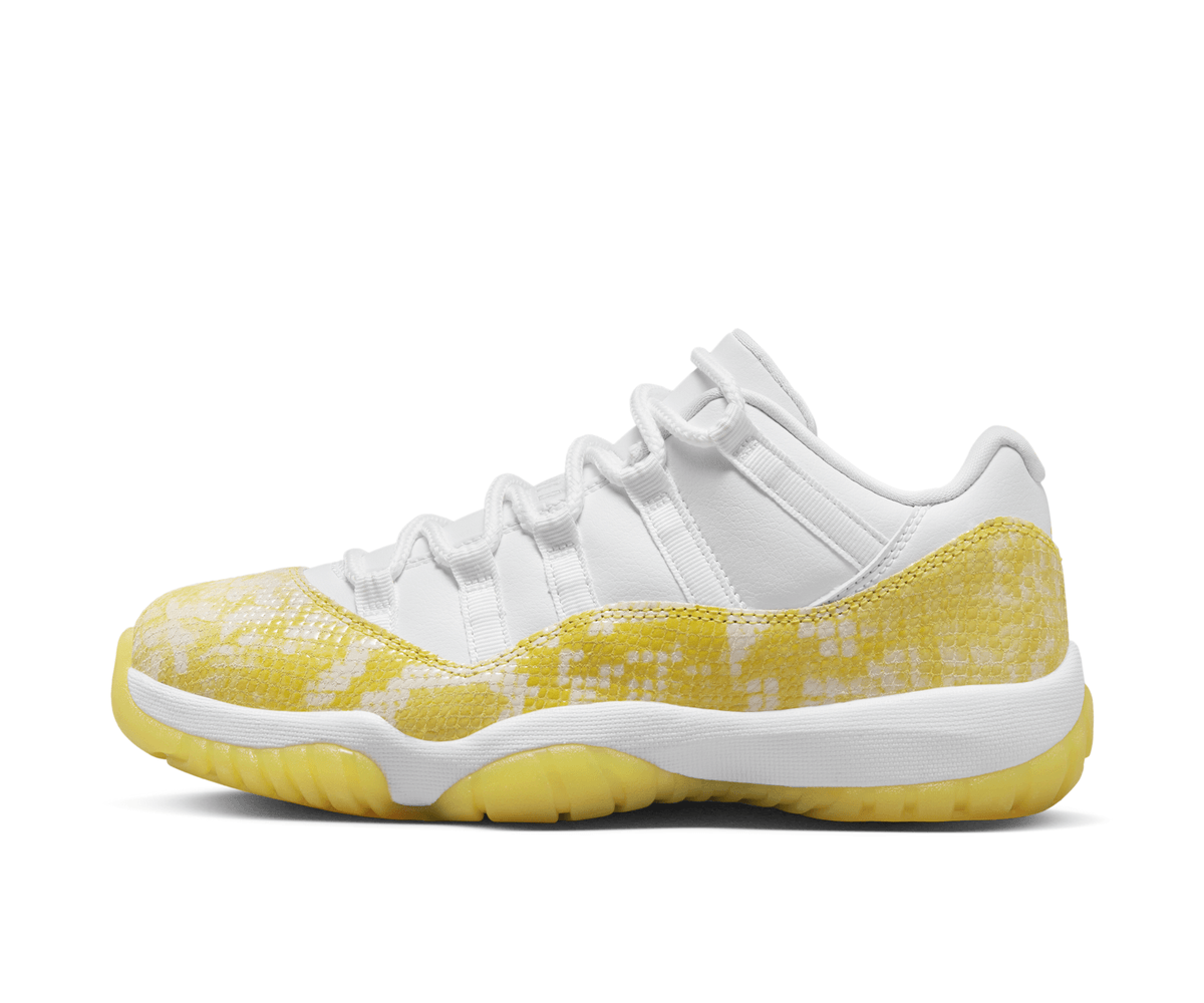 Jordan 11 Retro Low Tour Yellow Snakeskin (W)