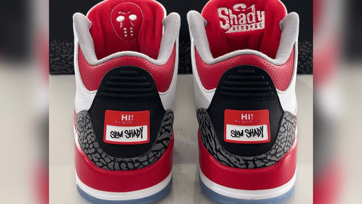 Will The Real Slim Shady Air Jordan 3’s Please Stand Up