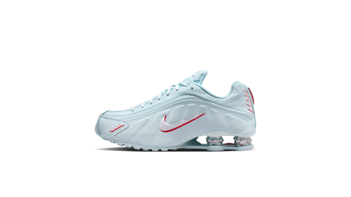 The Nike Shox R4 "Puerto Rico" Releases June 2026