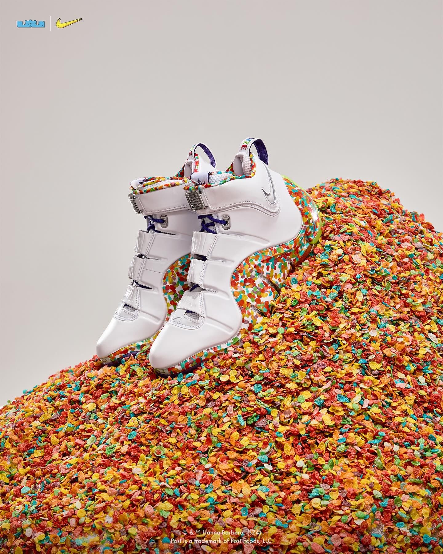 Kith Treats x Nike LeBron Fruity Pebbles Release Info