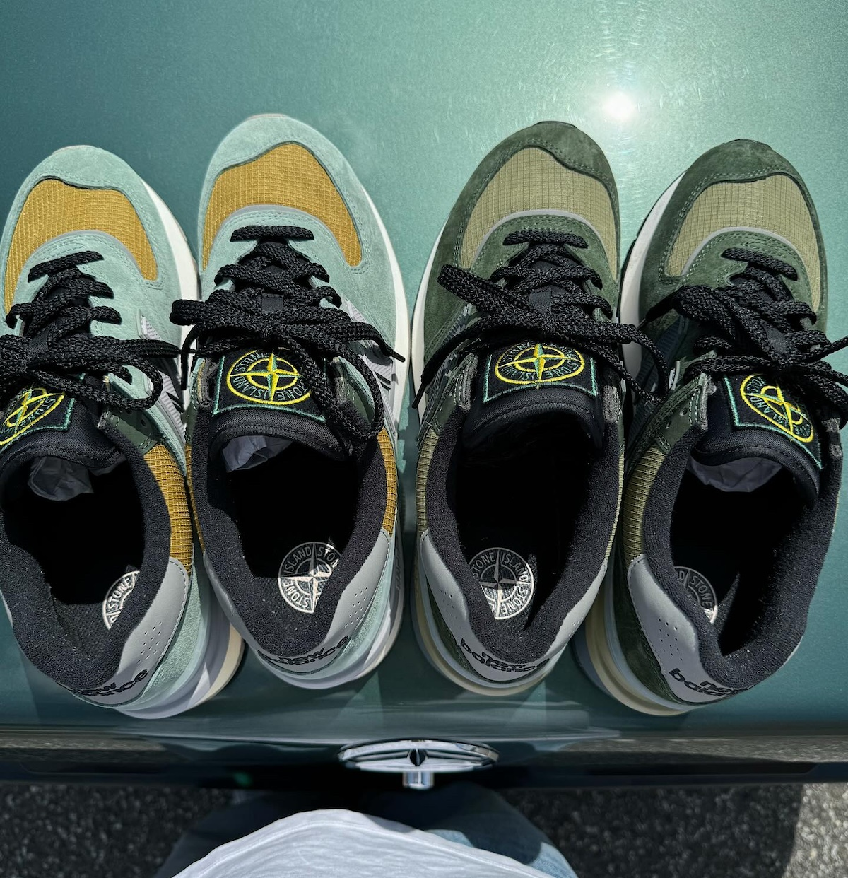 Stone Island x New Balance 574 Legacy Pack U574LGTN U574LGIL Release Info