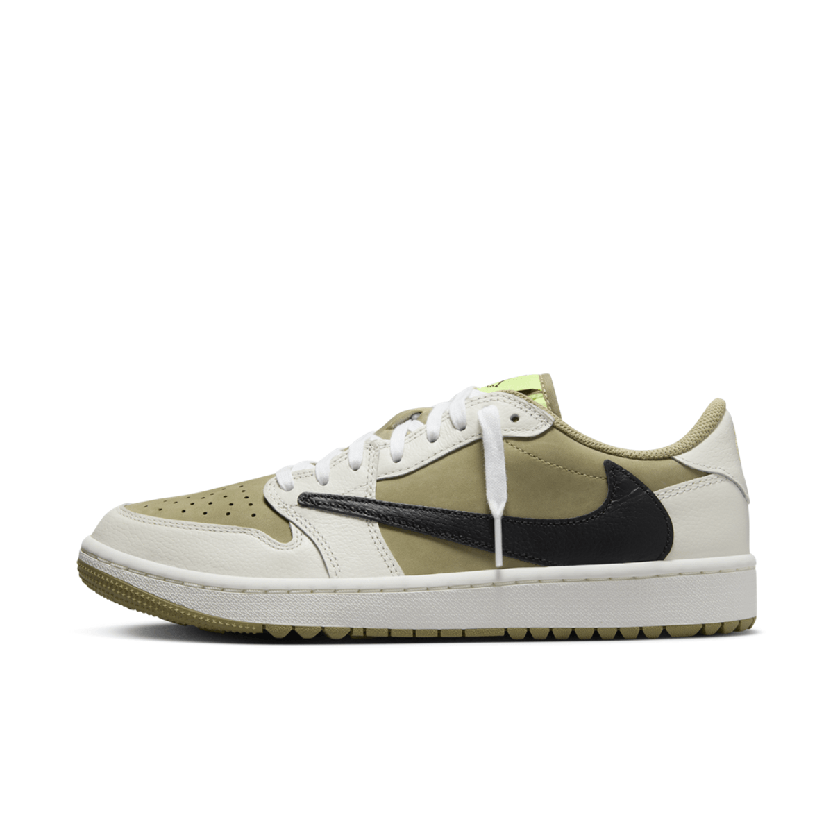 Travis Scott x Air Jordan 1 Retro Low Golf Neutral Olive