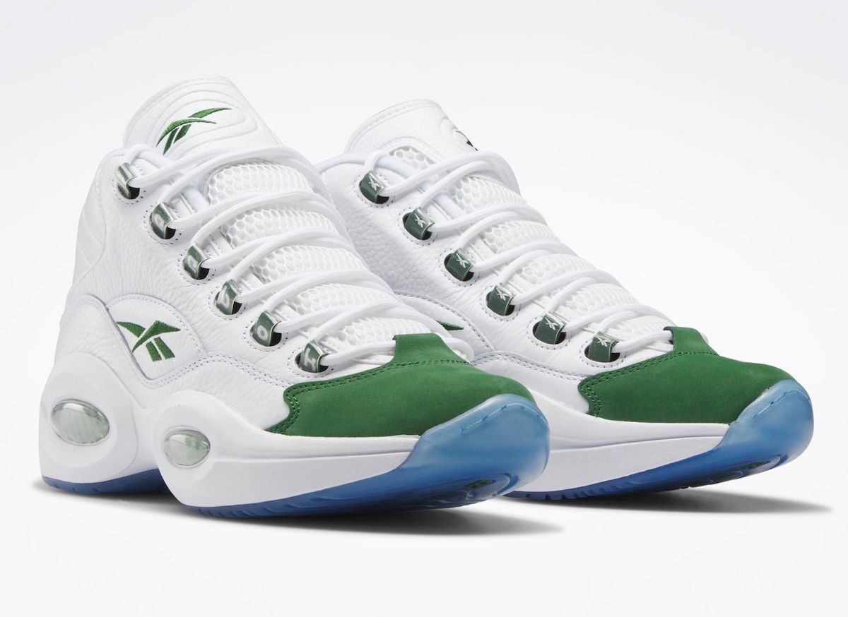 Reebok Question Mid Green Toe I D6690 Release Date 1