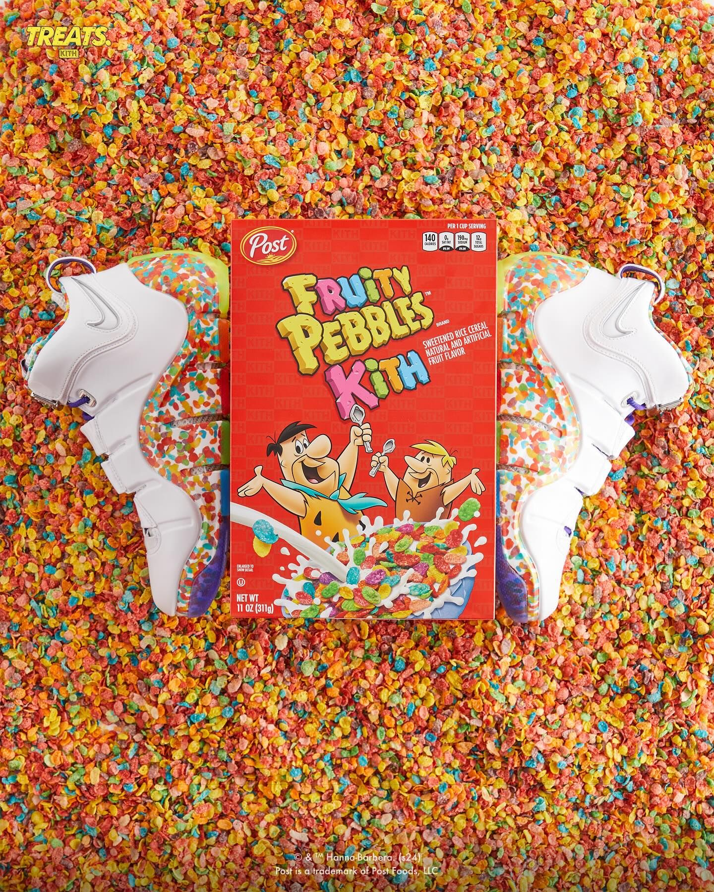 Kith Treats x Nike LeBron Fruity Pebbles Release Info