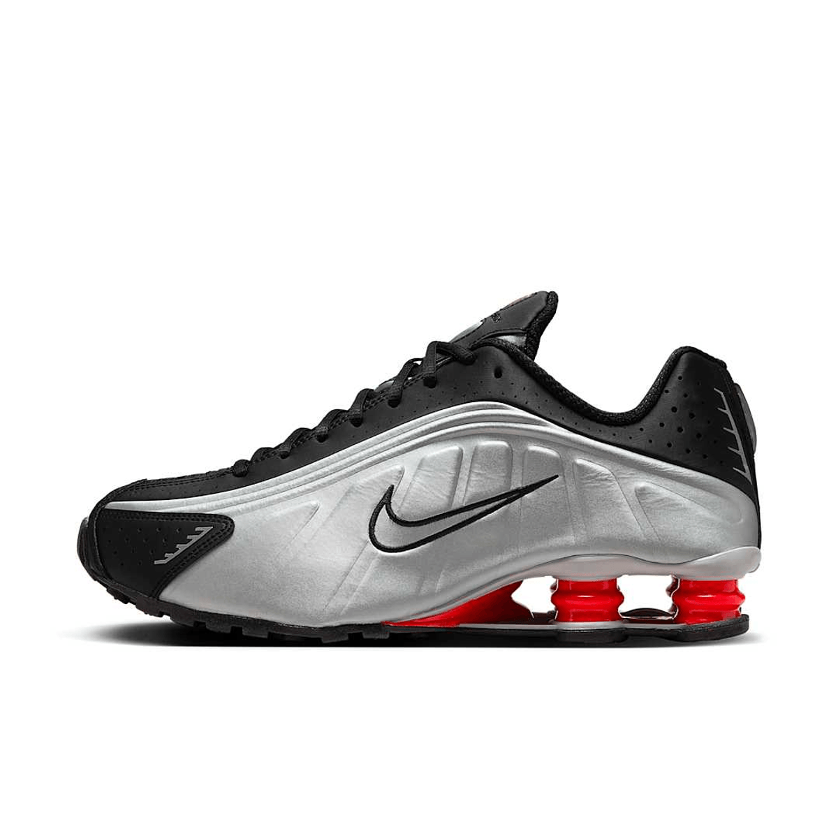 Nike Shox R4 Black Metallic Silver