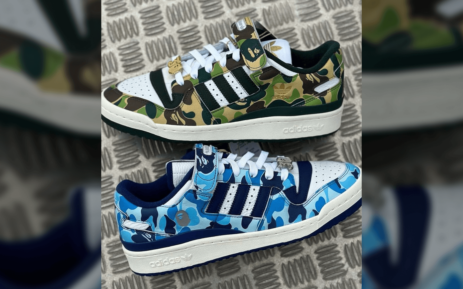 The Adidas x Bape 30th Anniversary Campus 80