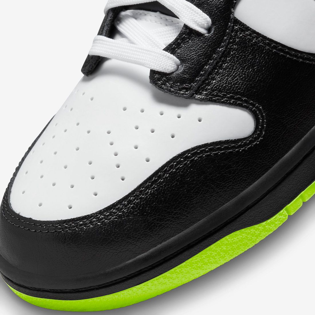 Nike Dunk High Electric White Black Volt