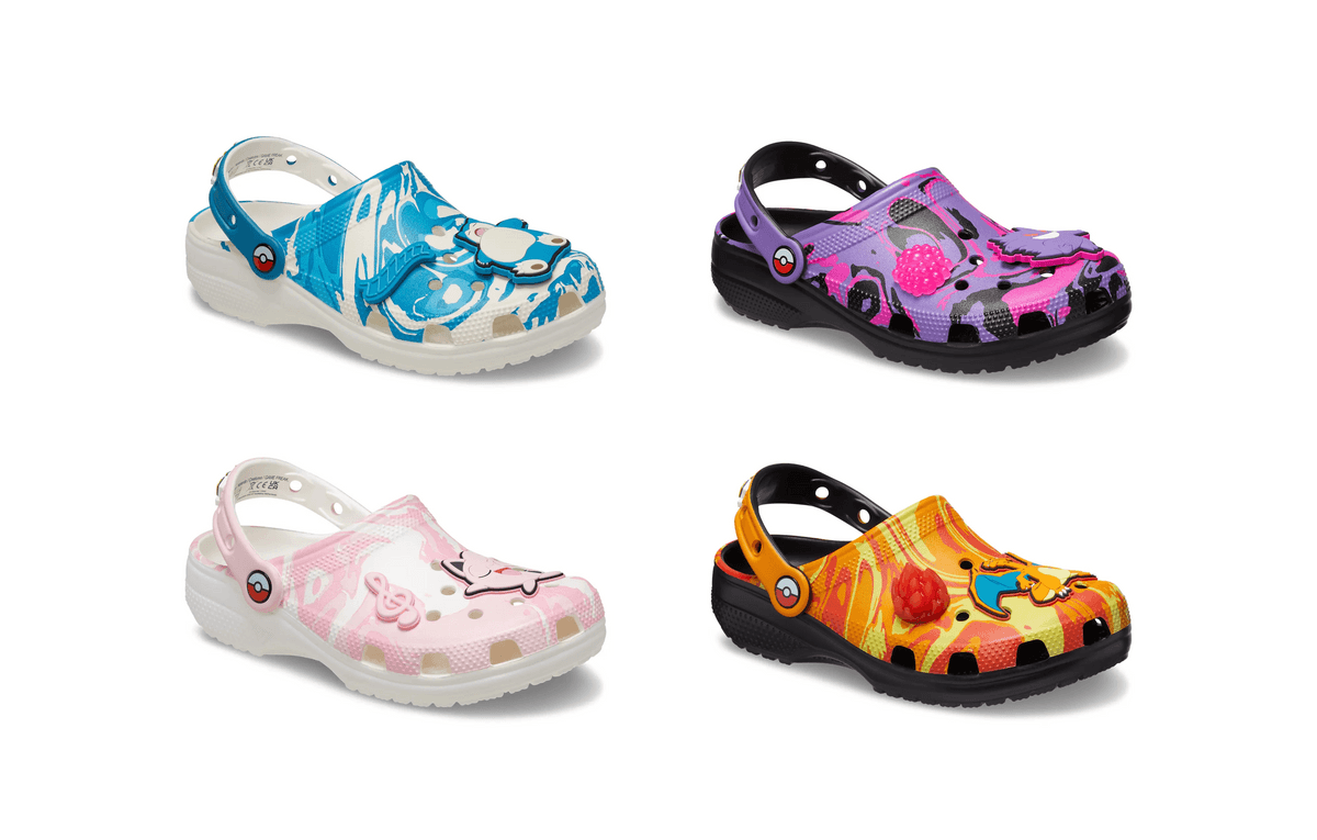 The Pokémon x Crocs Classic Clog Collection Releases August 2024