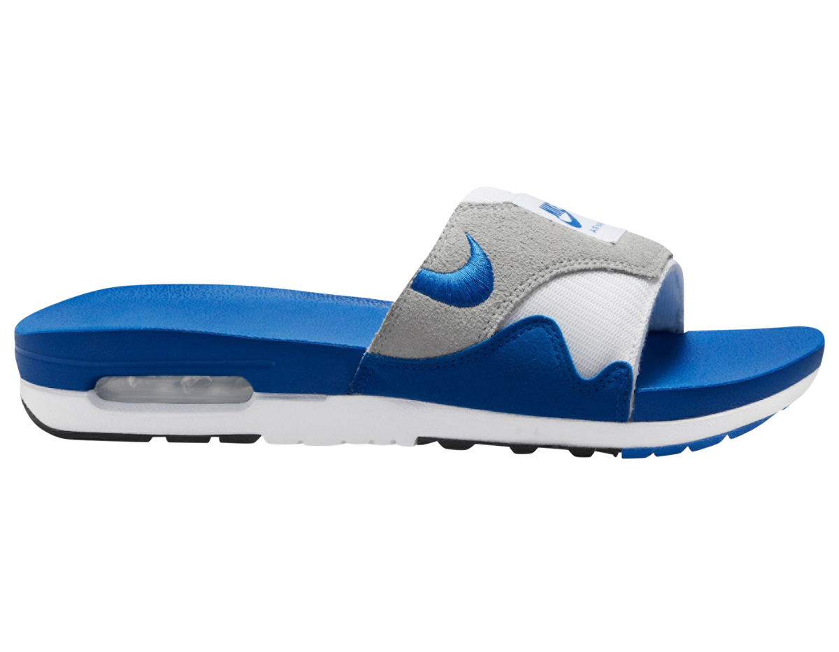 Nike Air Max 1 Slide Royal FJ4007-100 Release Info