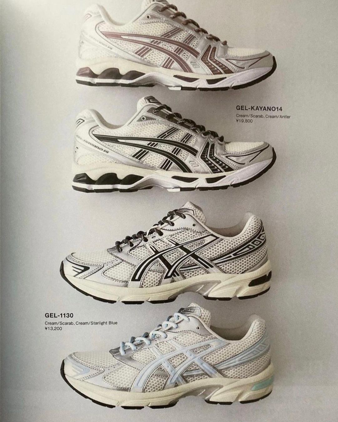 Check Out The New KITH x ASICS GEL-Kayano 14 and GEL-1130