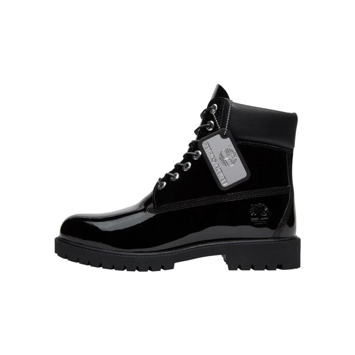 Veneda Carter x Timberland Heritage 6 Inch Patent Leather Boot Black