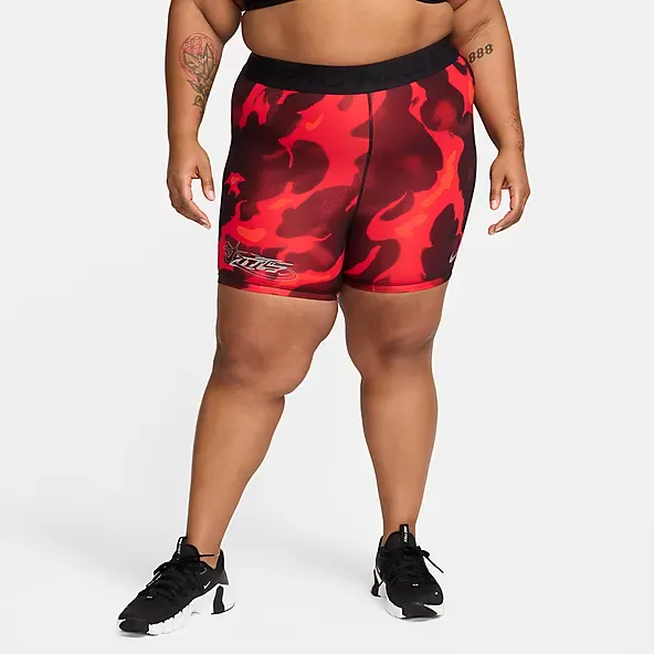 Megan Thee Stallion Womens Mid Rise 5 Biker Shorts Plus Size Fq K0 Kn