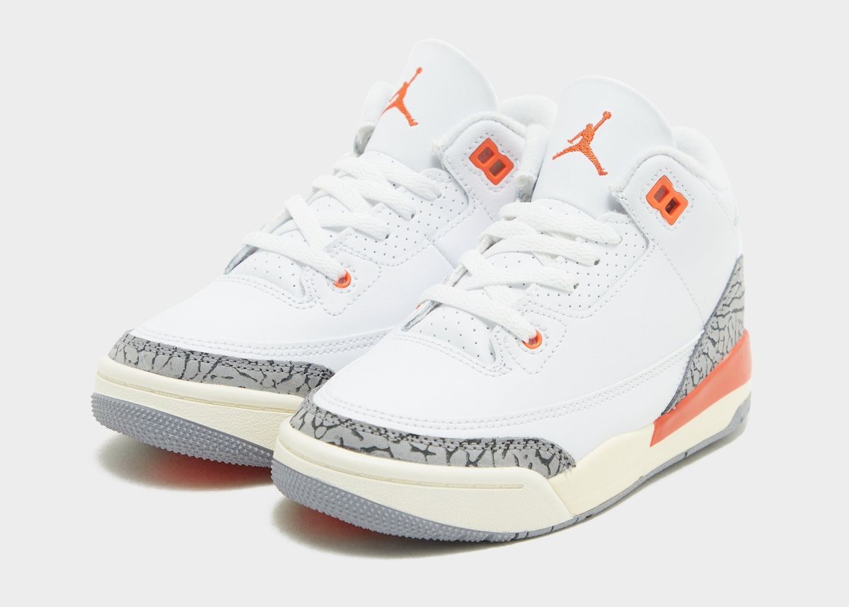 Air Jordan 3 Georgia Peach PS CK9246-121 Release Info