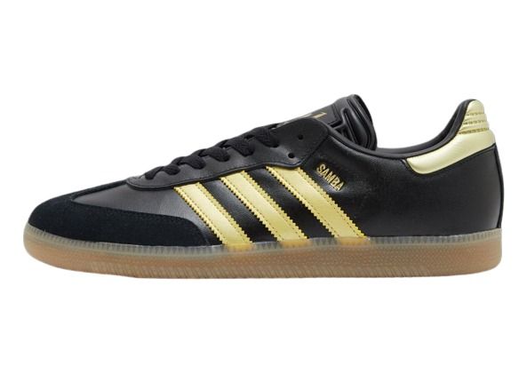 Lionel Messi x adidas Samba Black gold IH8159 Release Info