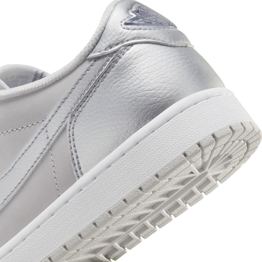 Air Jordan 1 Low OG Metallic Silver CZ0790-002 Release Info