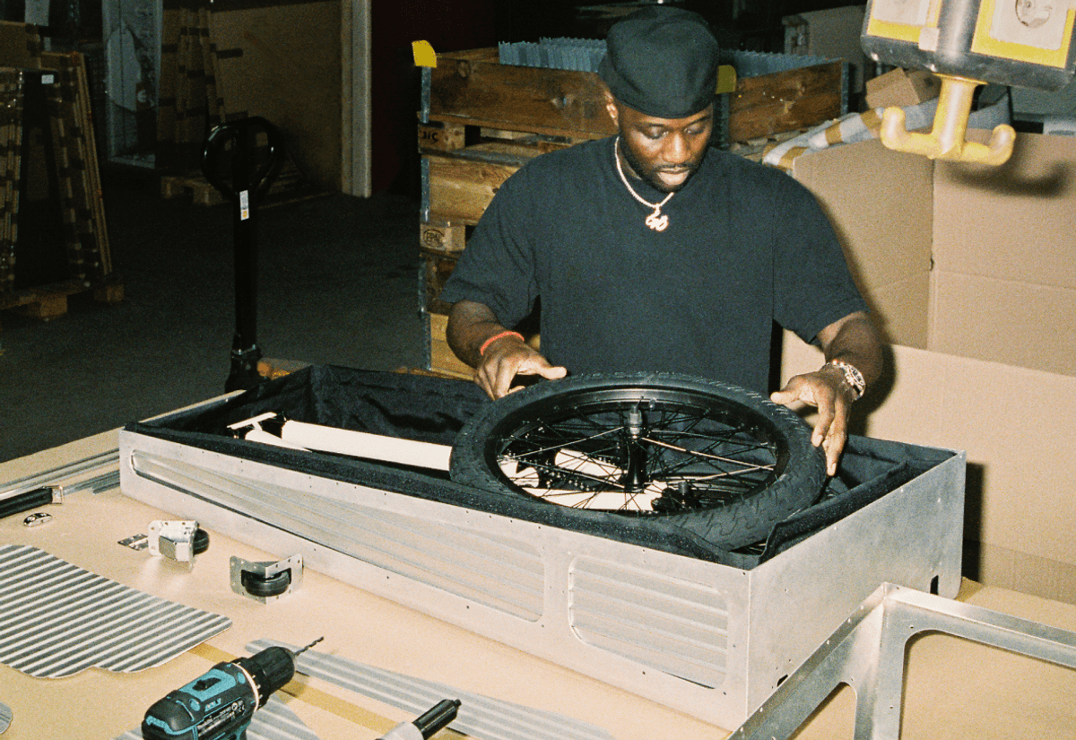 Rimowa Creates Bike Case For BMX Athlete Nigel Sylvester