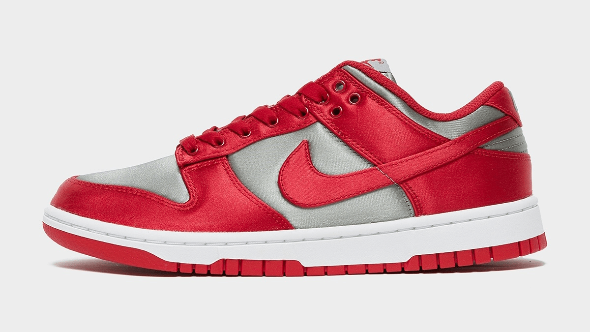 The Nike Dunk Low UNLV Goes Satin