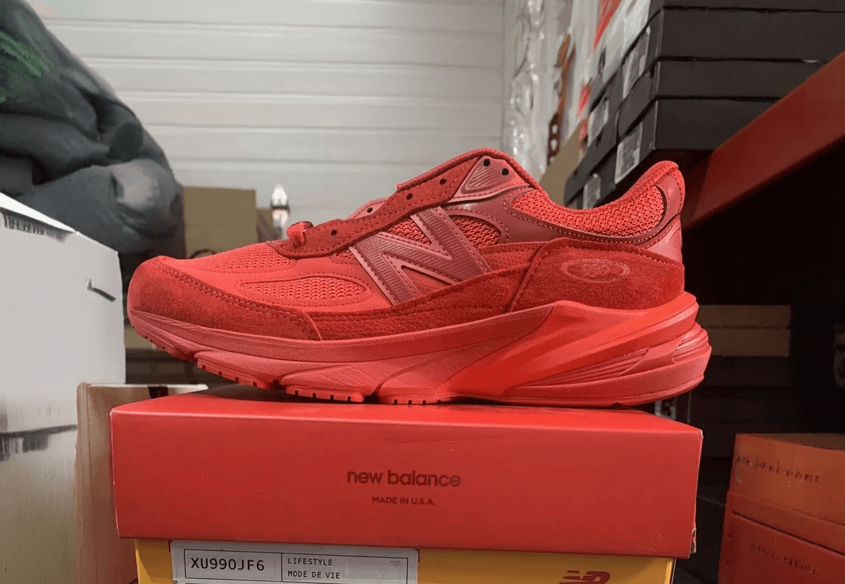 The Joe Freshgoods x New Balance 990v6 Made in USA “Red” Arrives August 2024