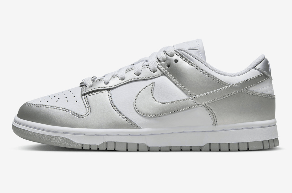 The Nike Dunk Low "Metallic Silver" Arrives This Fall