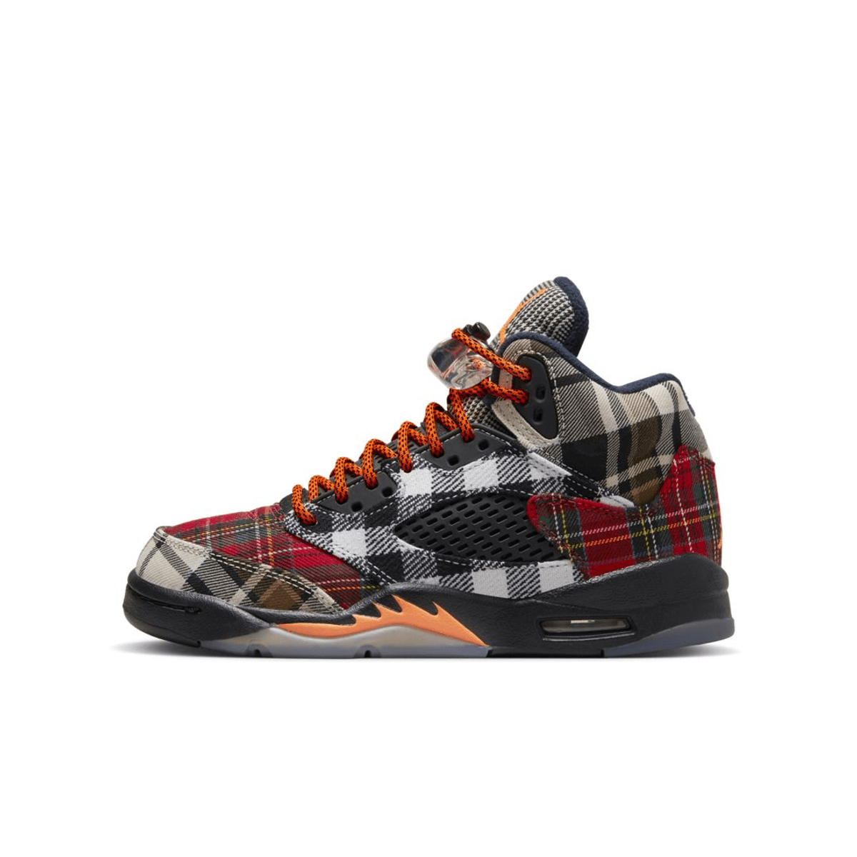 Official Look At The Air Jordan 5 GS “Plaid”