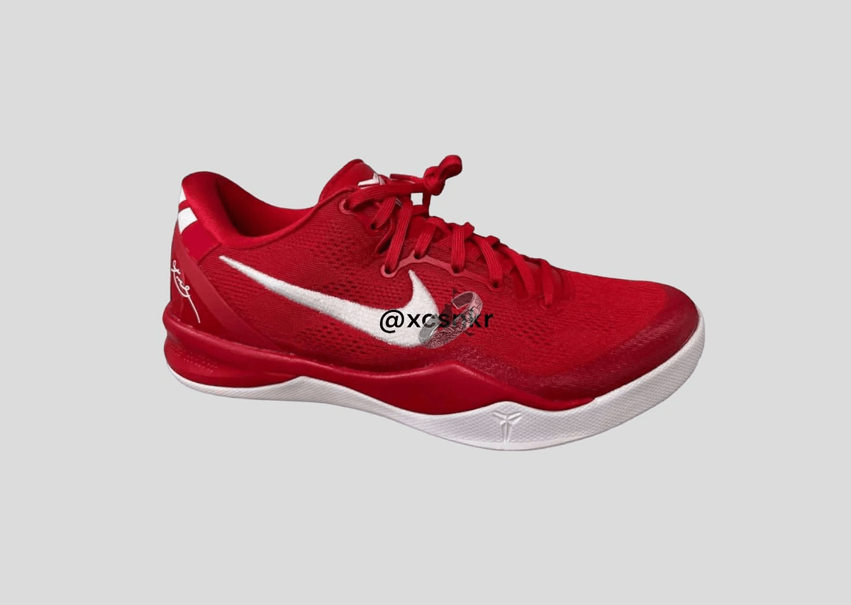 First Look At The Nike Kobe 8 Protro "University Red"