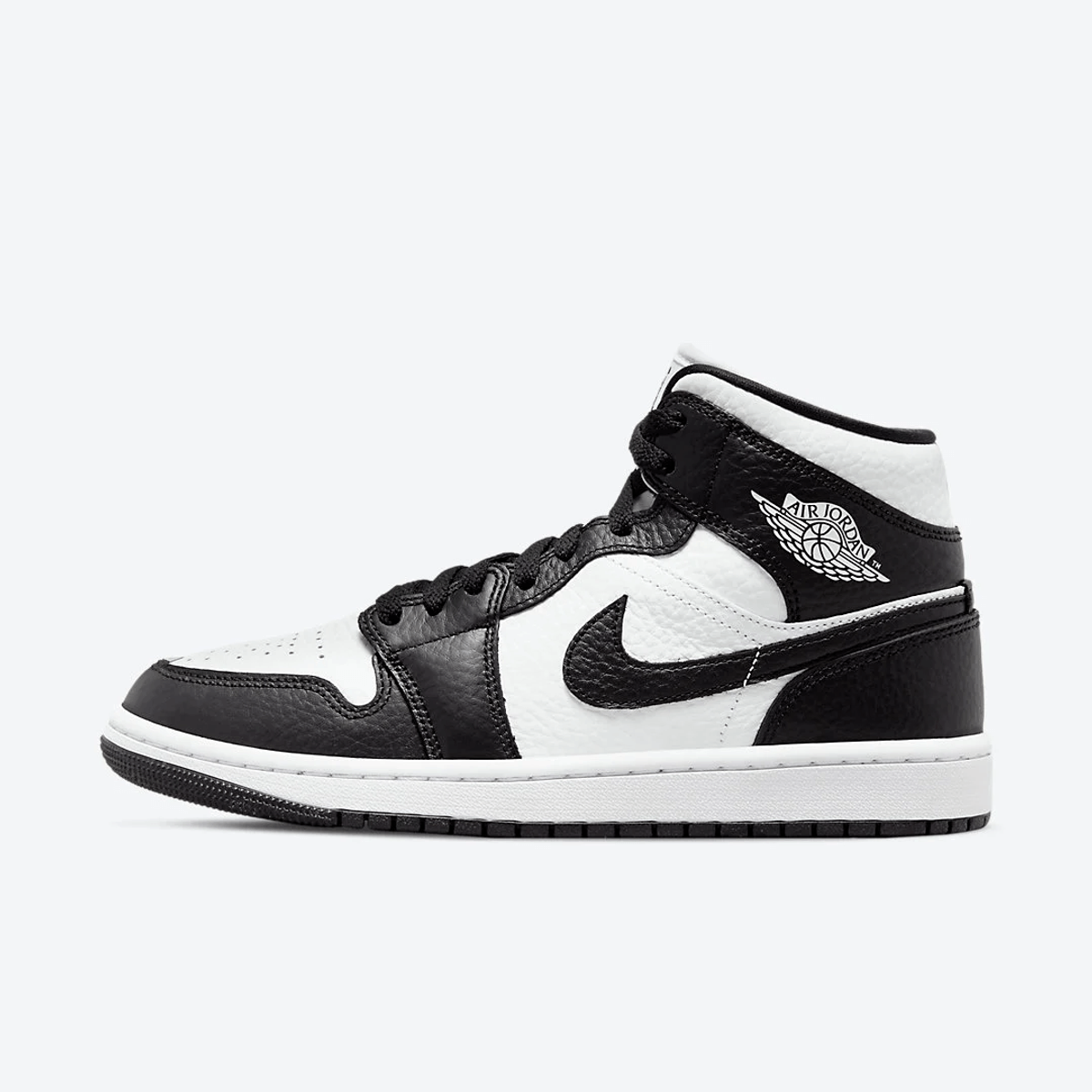 Jordan 1 Mid Split Black White (W)