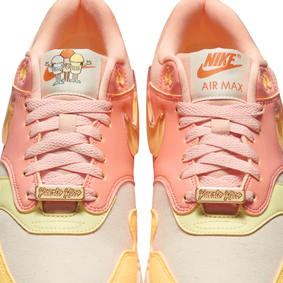 Official Images Of The Upcoming Nike Air Max 1 Puerto Rico Release In "Orange Frost"