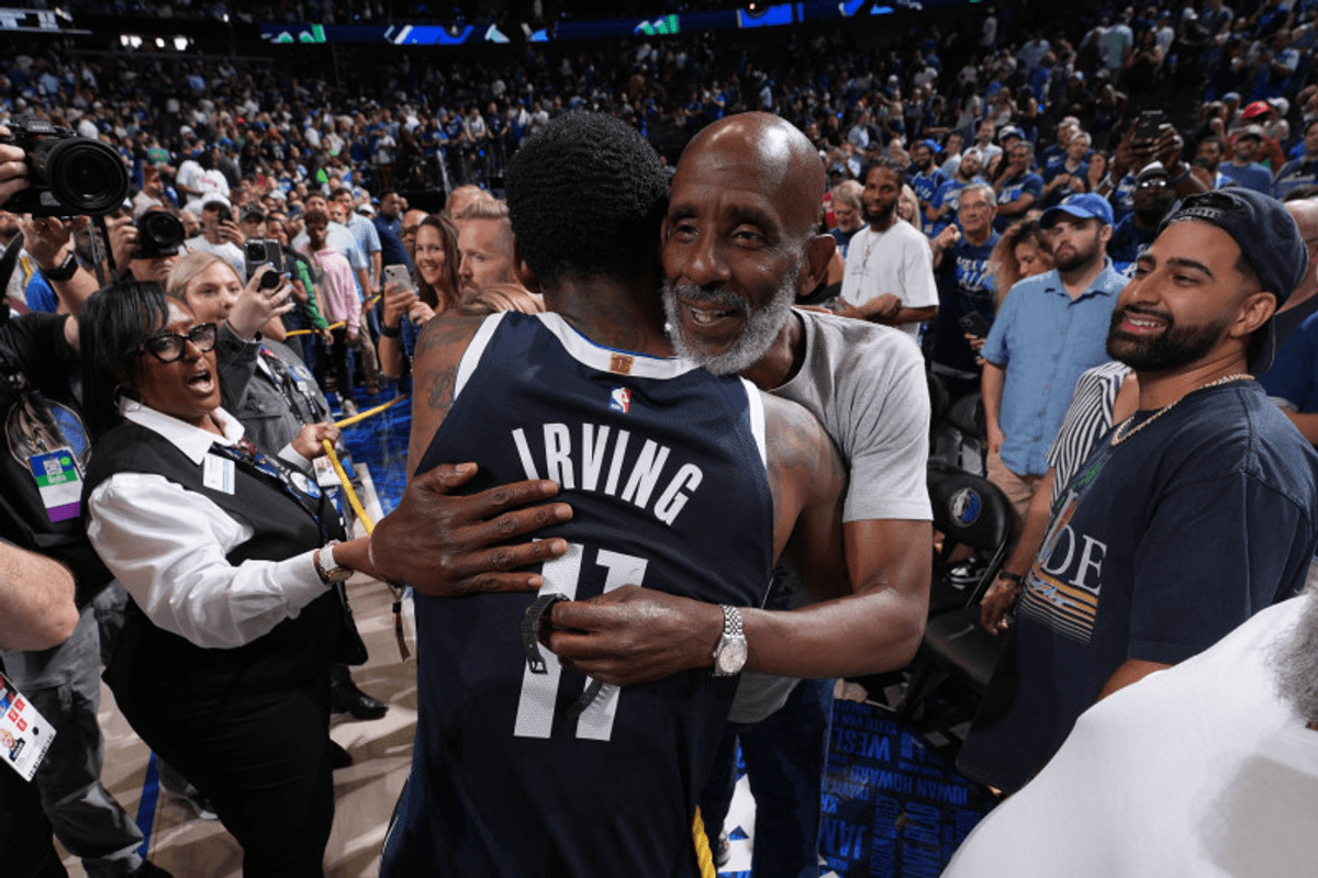 Kyrie Irving Signs His Father To HIs ANTA Sneaker Line