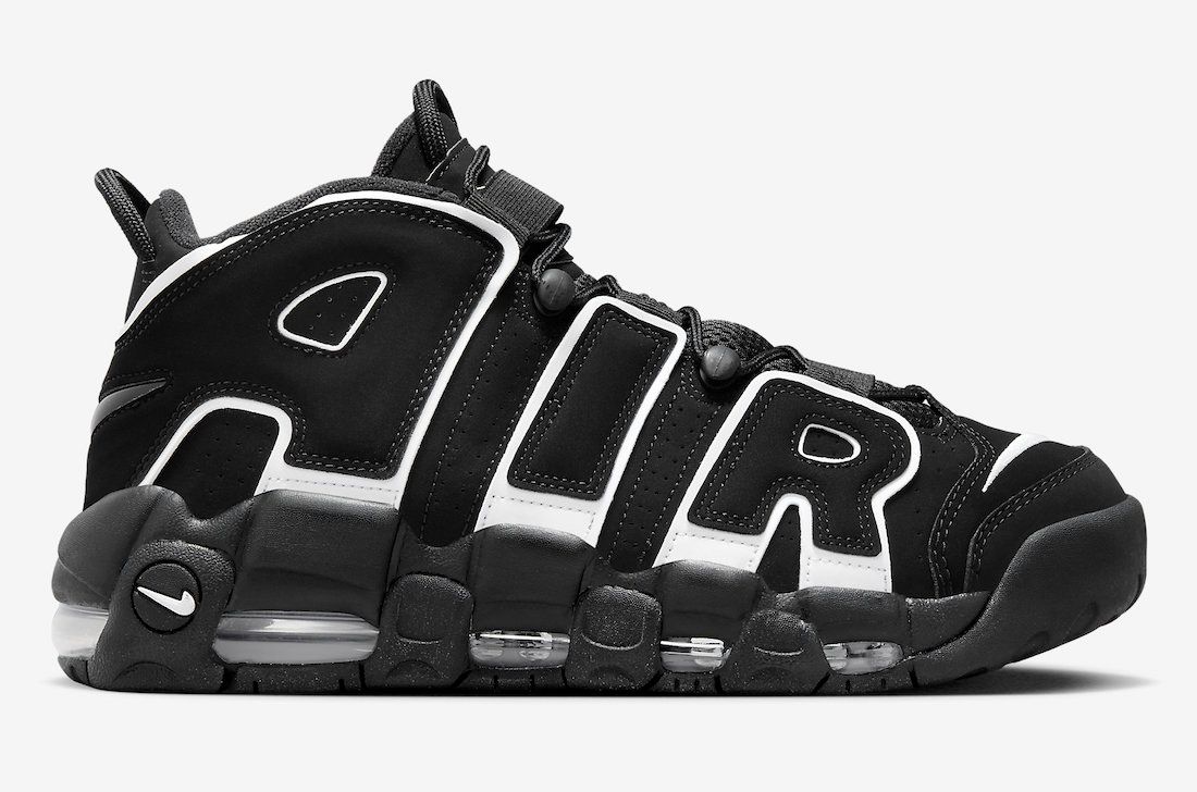 TheSiteSupply Nike Air More Uptempo Og Black White F V2291 001 