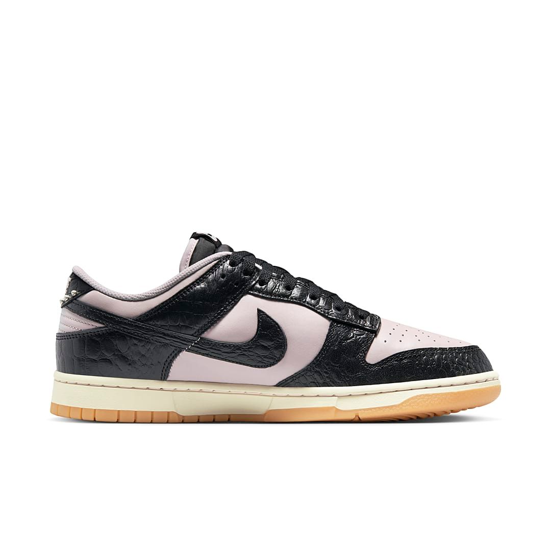 Nike Dunk Low Pink Black Croc HF9191-001 Release Info