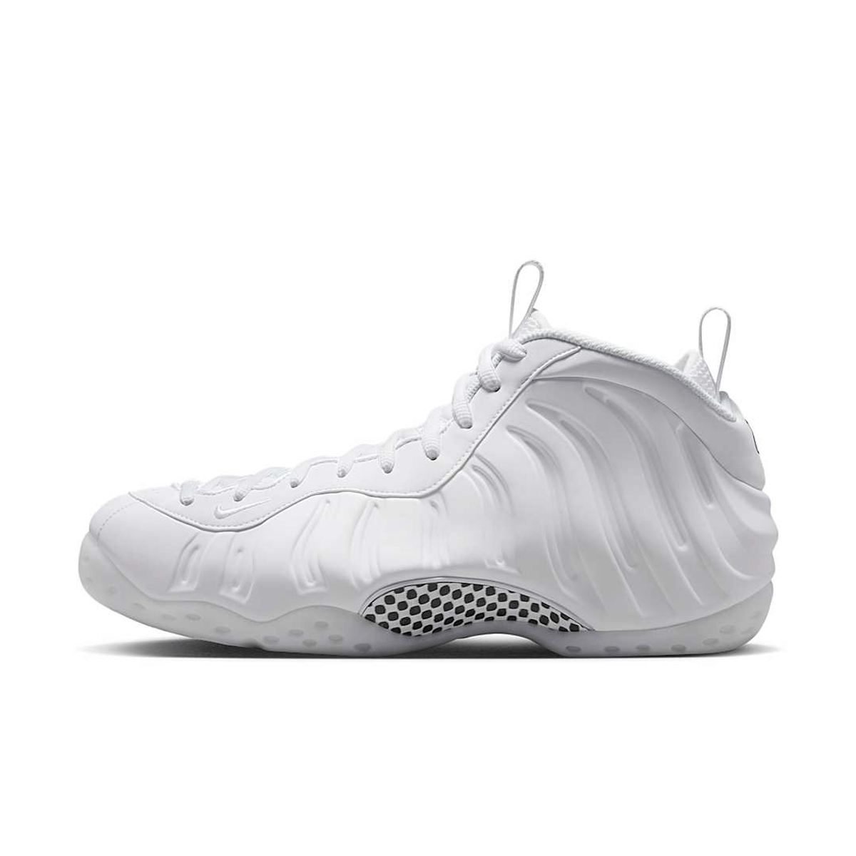 The Nike Air Foamposite One “Triple White” Releases June 2025