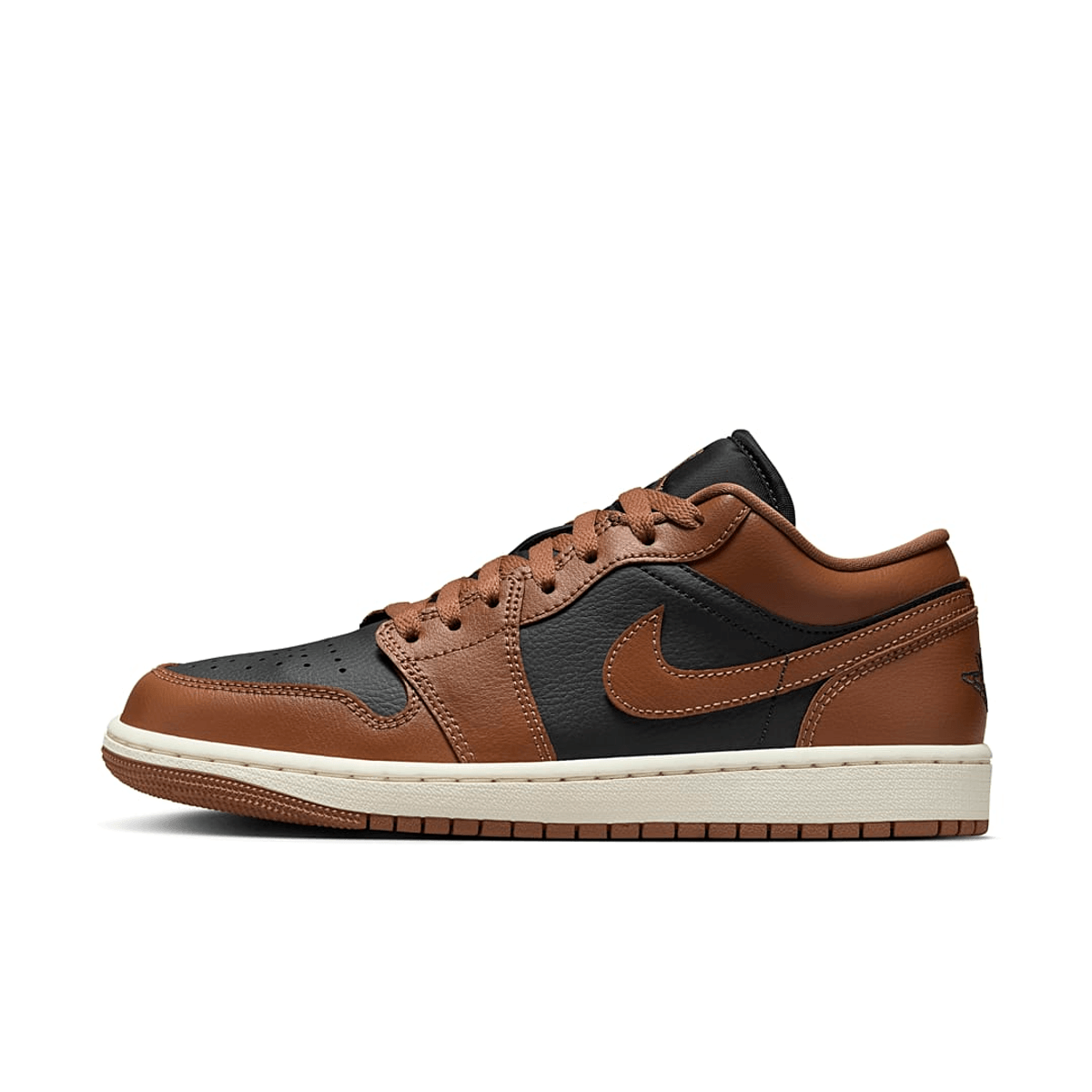 Air Jordan 1 Low Black Archaeo Brown (W)