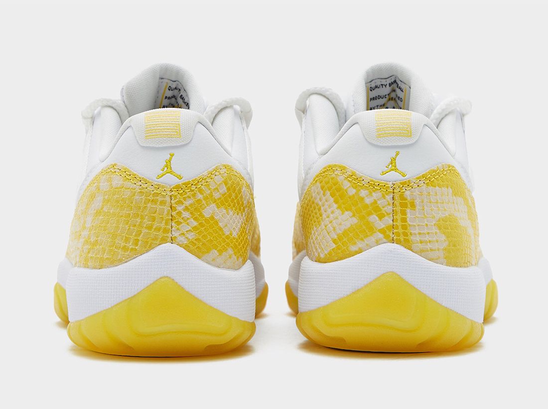 Air Jordan 11 Low Yellow Snakeskin