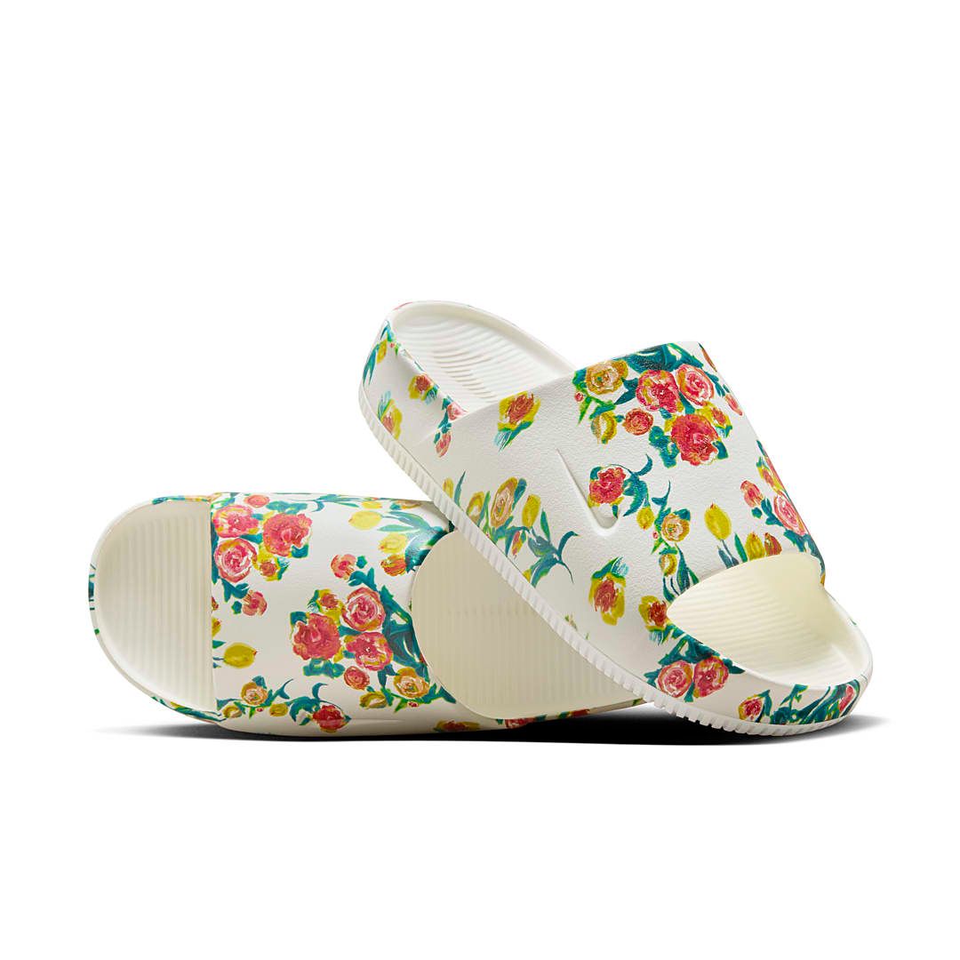 Nike Calm Slide “Floral” HF1069-100 Release Info