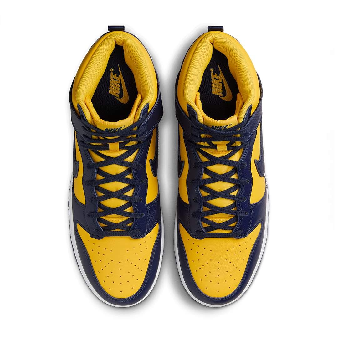 Nike Dunk High “Michigan” HF3143-700 Release Info 2025 4