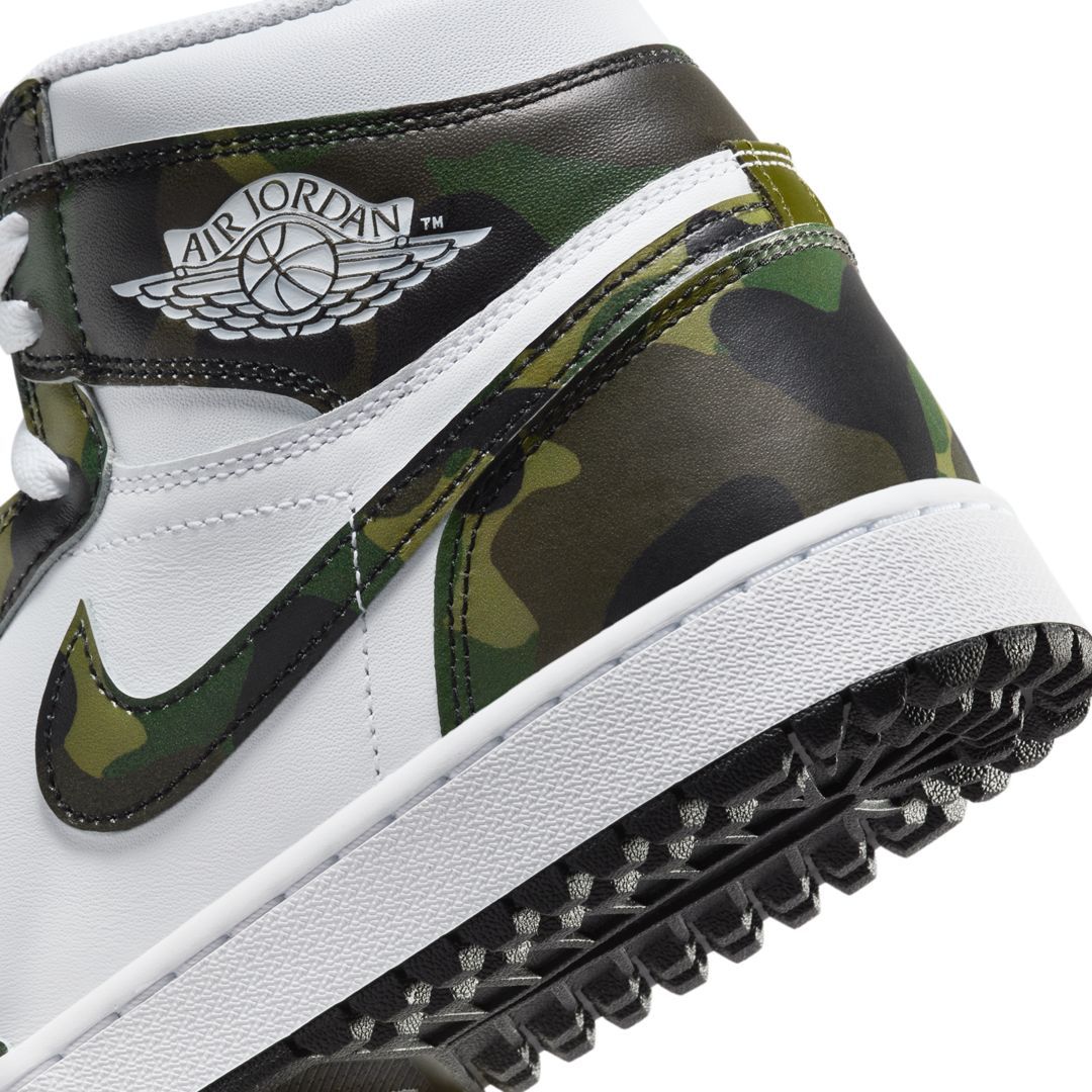 Air Jordan 1 High Golf Camo DQ0660-300 Release Info