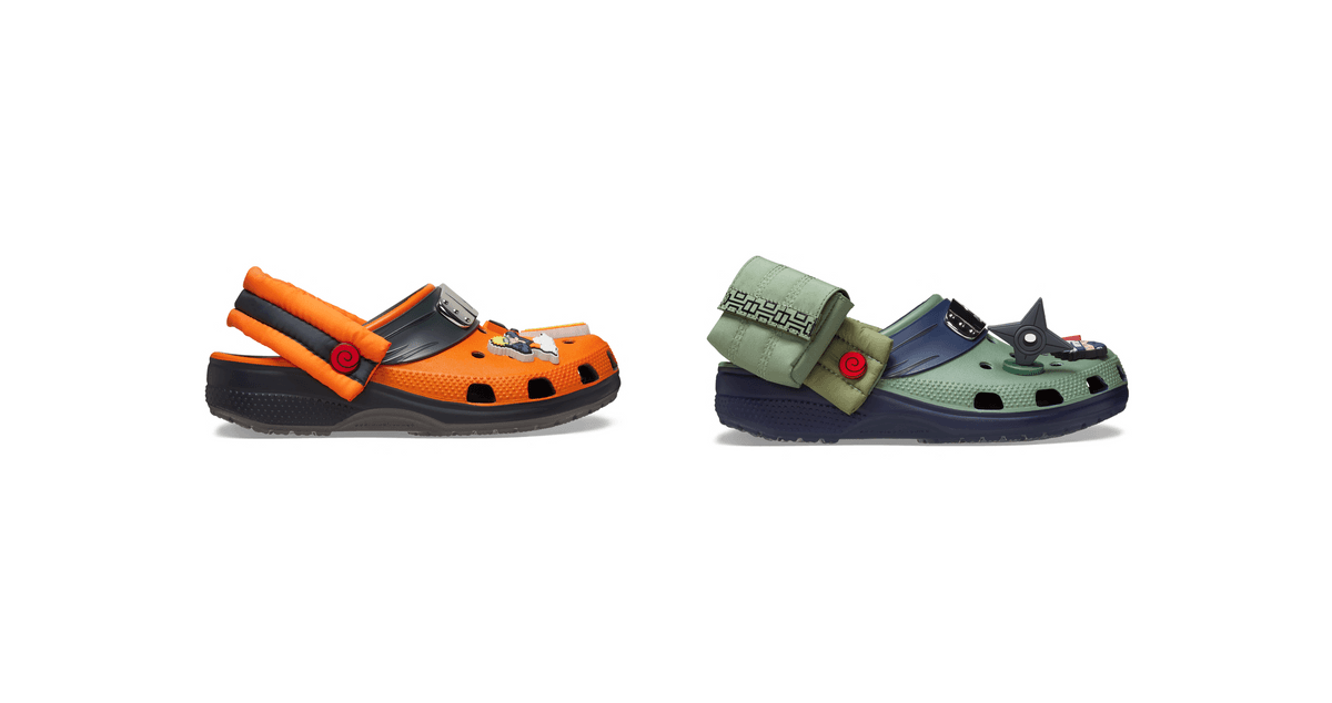 Take An Official Look At The Naruto x Crocs Classic Clog Collection