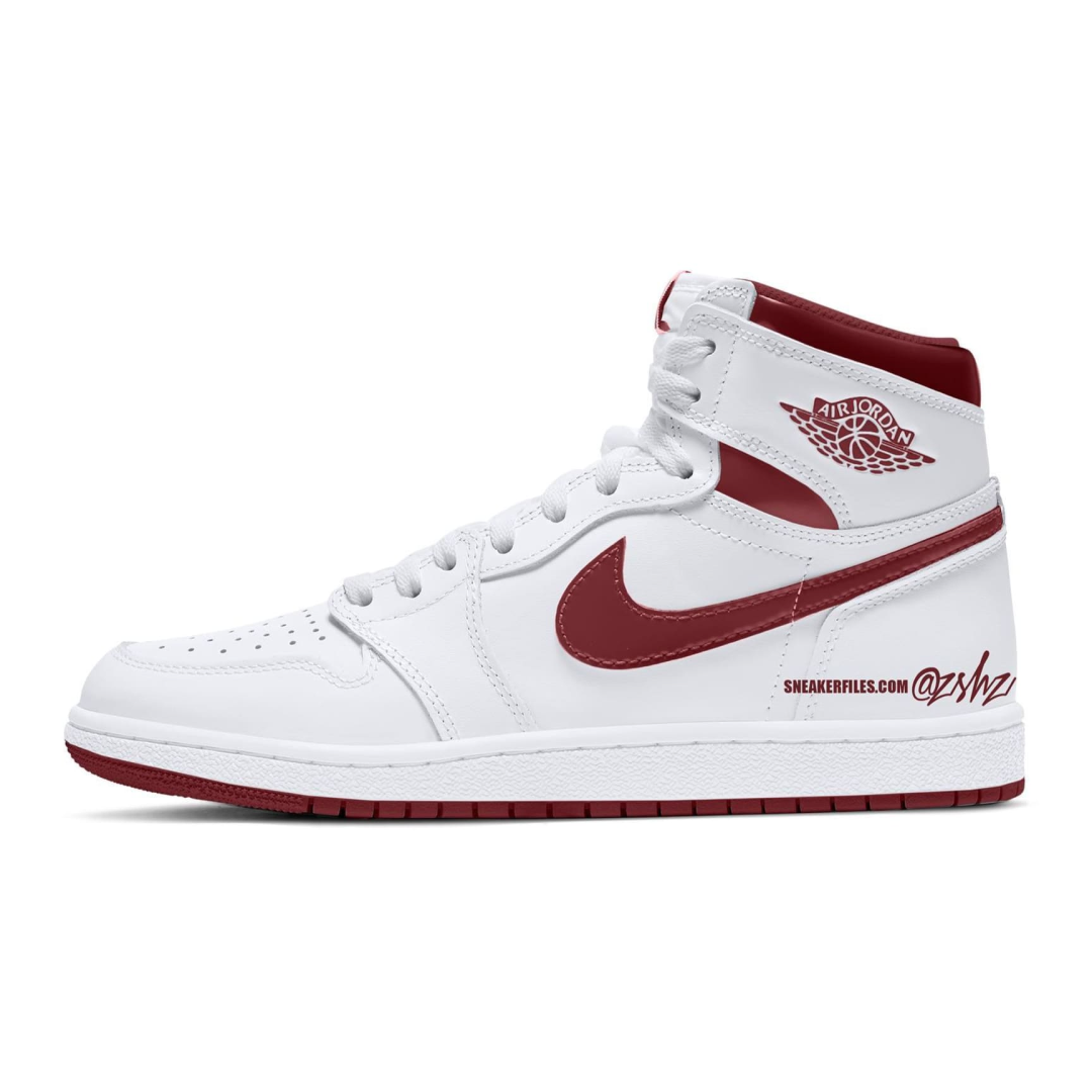 Air Jordan 1 High Metallic Burgundy Cover