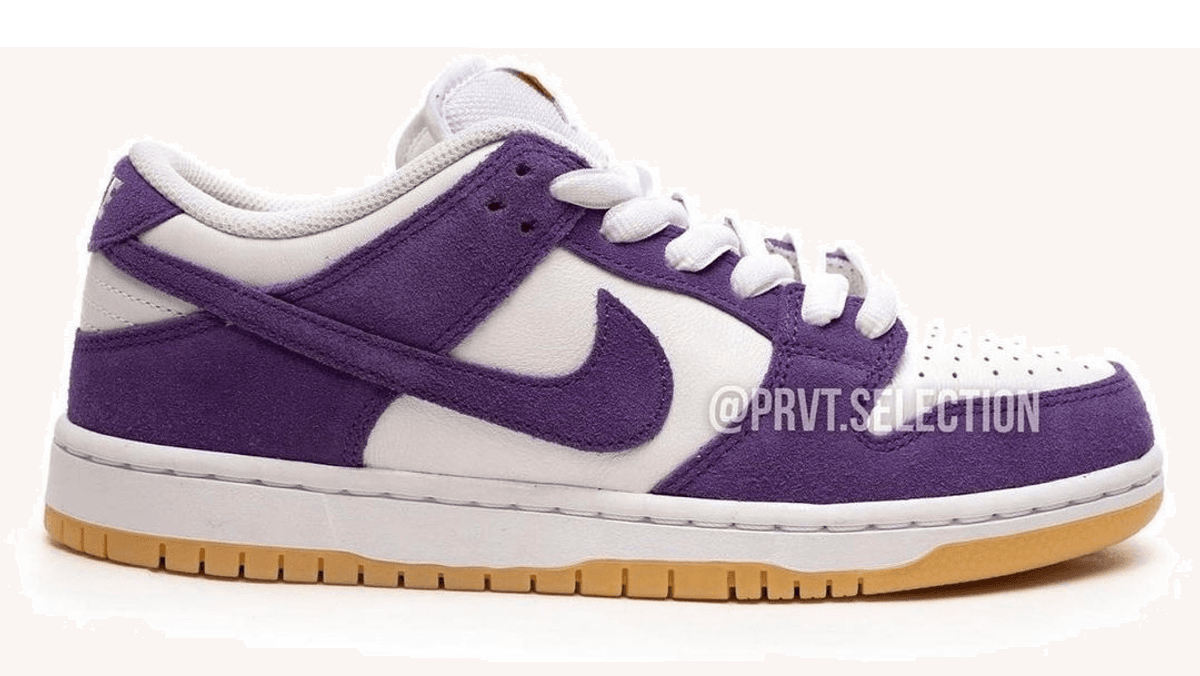 First Looks Of The Nike SB Dunk Low Purple Suede