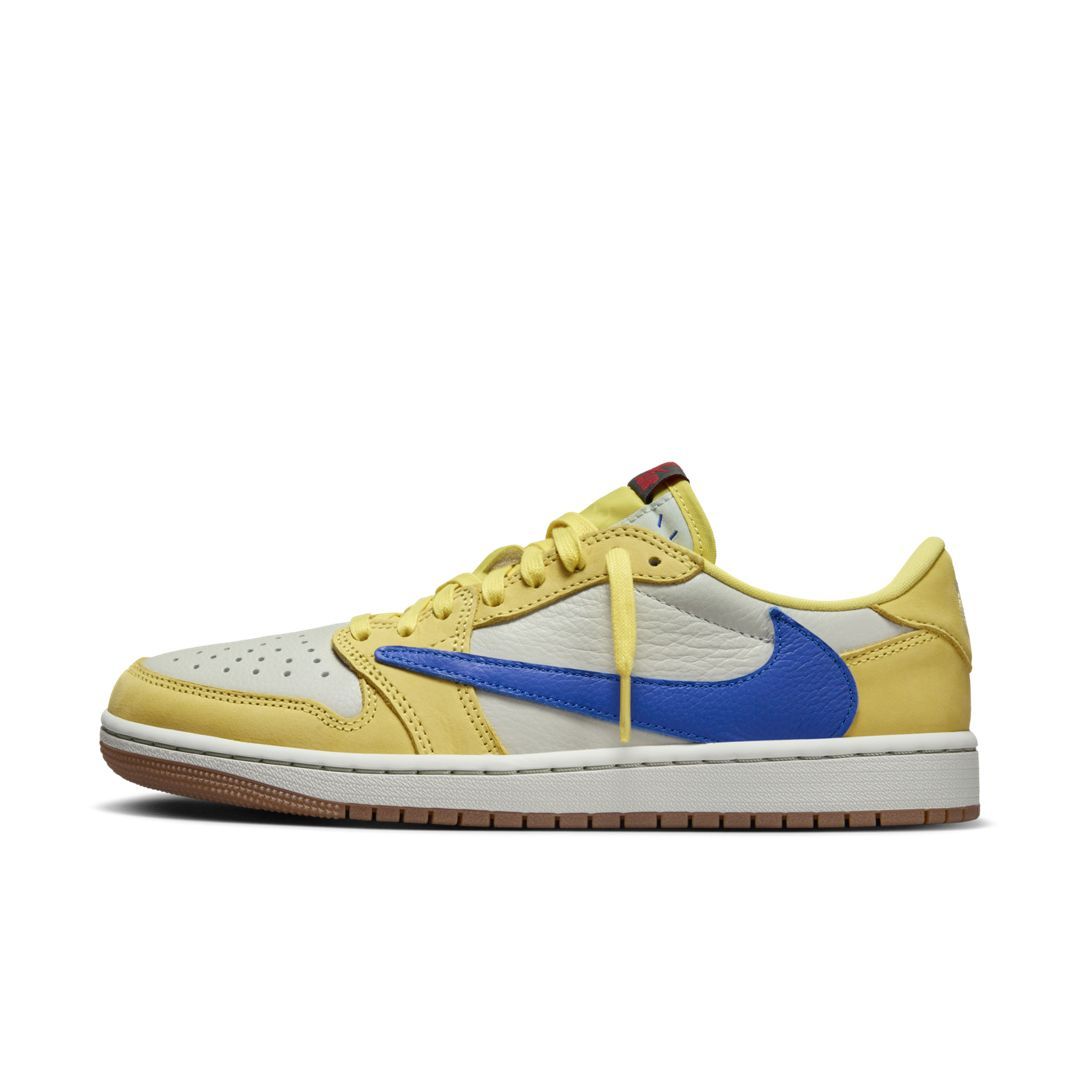 Travis Scott x Air Jordan 1 Low Canary WMNS DZ4137-700