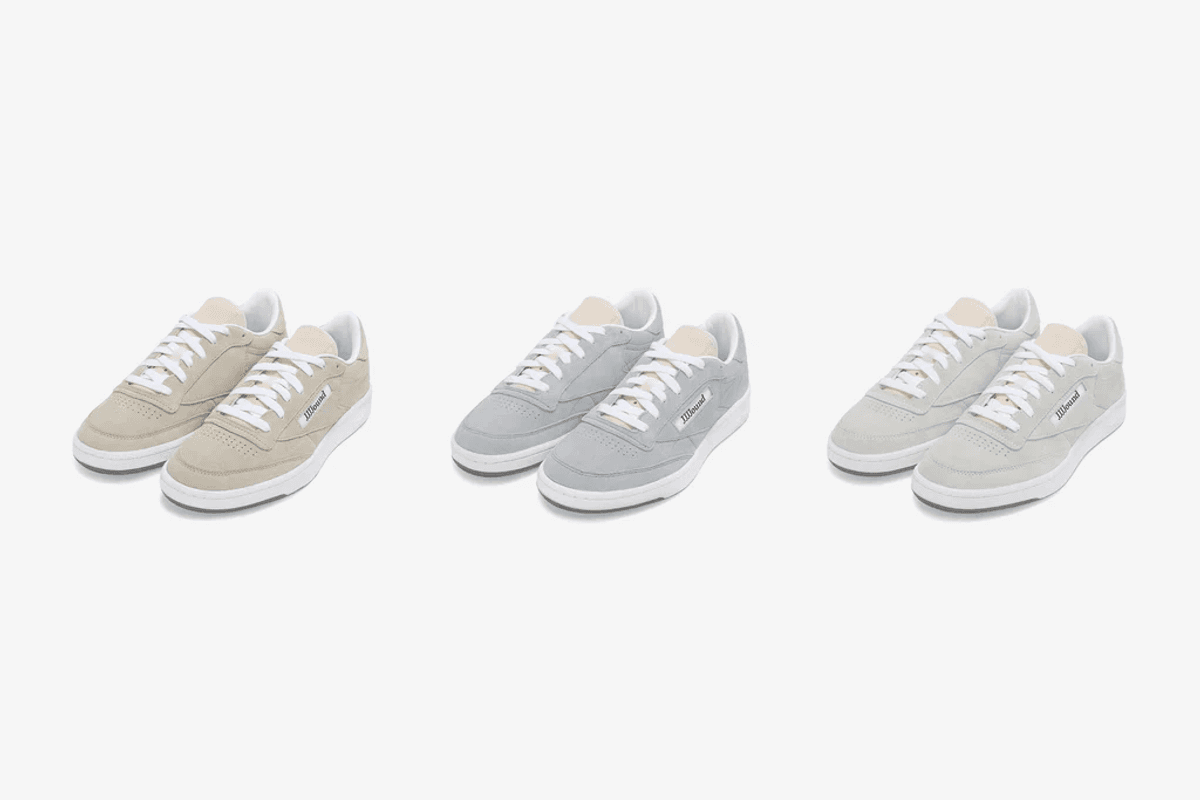 The JJJJound x Reebok Club C Suede Collection Releases May 2024