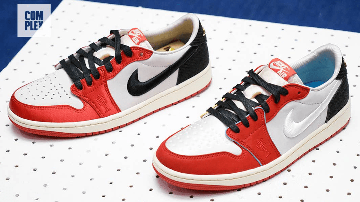 Trophy Room x Air Jordan 1 Low OG "Home & Away" Pack Drops March 2024