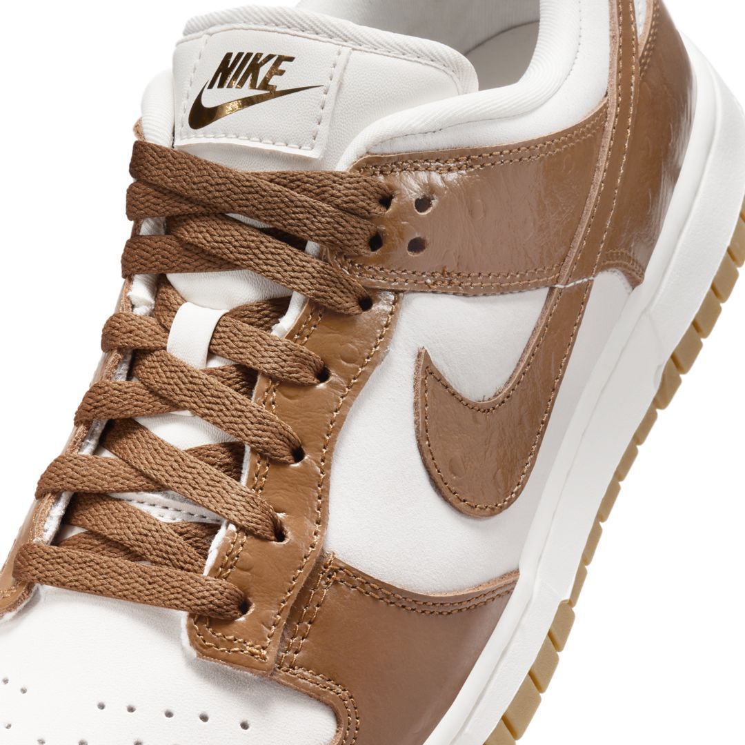 sitesupply.co Nike Dunk Low lx brown ostrich : FJ2260-001 Release INfo