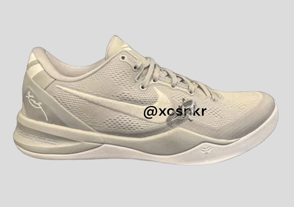 First Look At The Nike Kobe 8 Protro “Wolf Grey”