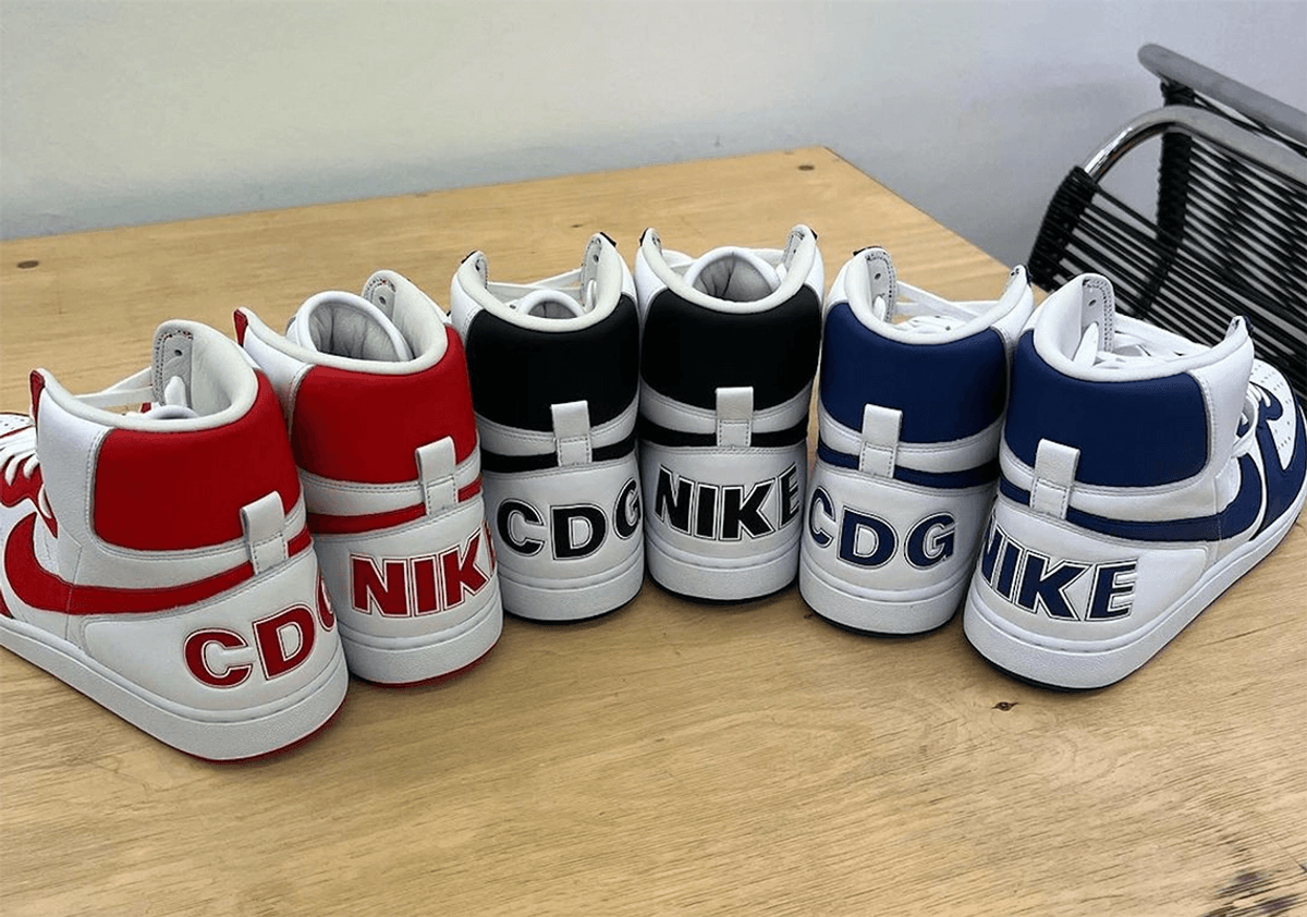 A Trio Of The COMME Des GARĆONS HOMME PLUS x Nike Terminator Will Release In 2023