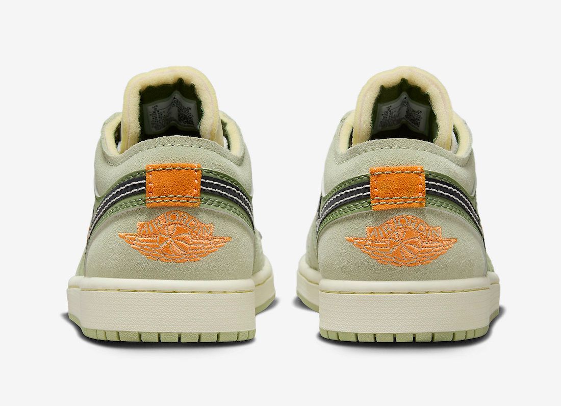 TheSiteSupply Images Air Jordan 1 Low Craft SE Light Olive F D6819 300 Release Info