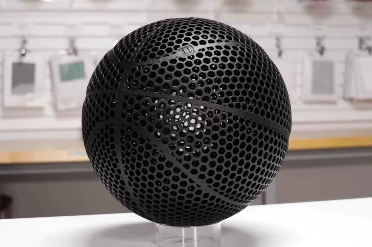 Wilson Introduces First Ever 3D Printed Airless Basketball TheSiteSupply   58df0efc B829 4430 894d Bd7de0945175